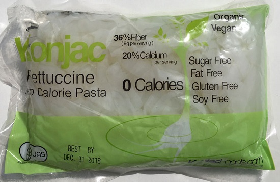 Konjac Fettuccine Pasta Front Package