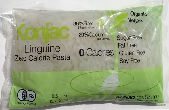 Konjac Linguine Pasta Front Package
